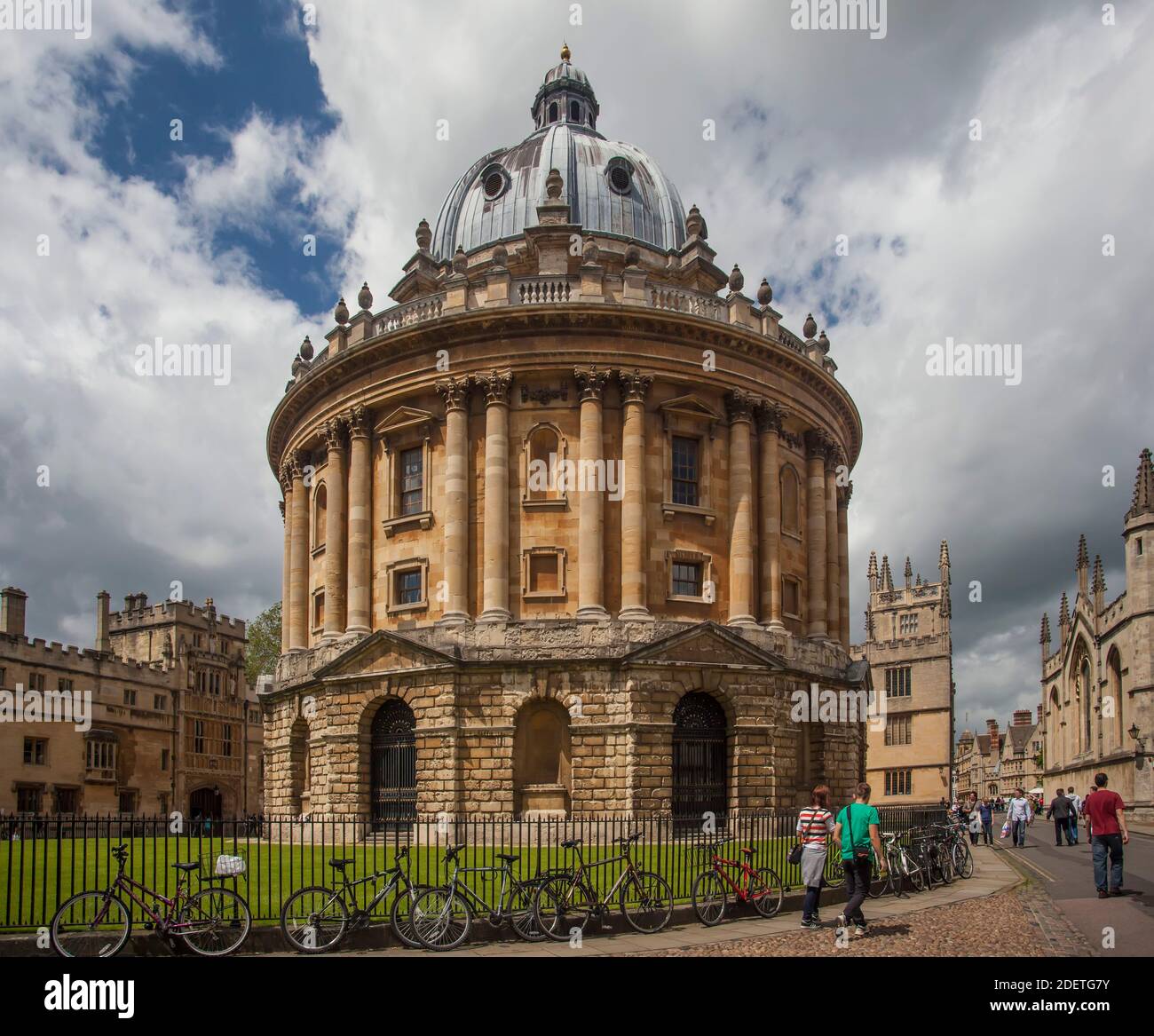 Radcliffe Camera, Bodleian Library, Oxford University, England Vereinigtes Königreich Stockfoto