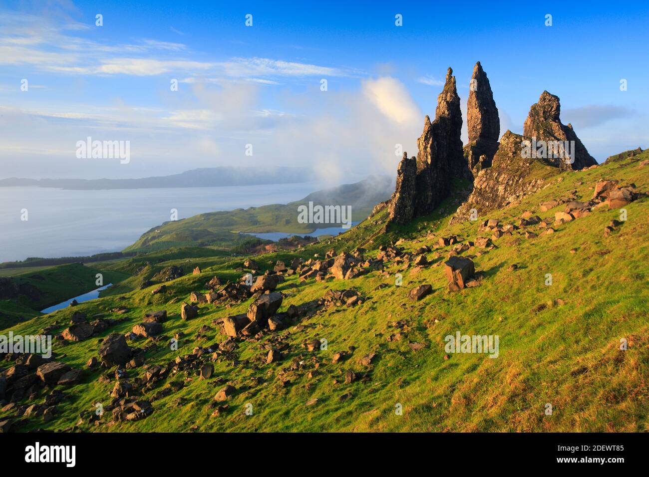 Geographie / Reisen, Großbritannien, Schottland, Old One of Storr, die Isle of Skye, Schottland, Additional-Rights-Clearance-Info-not-available Stockfoto