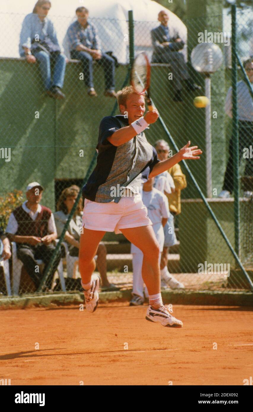 Deutscher Tennisspieler Lars Kirschner, 2000er Stockfoto