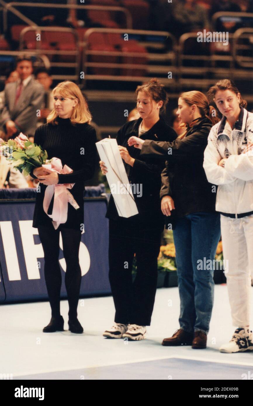 Deutsche Tennisspielerin Steffi Graf, 1996 Stockfoto