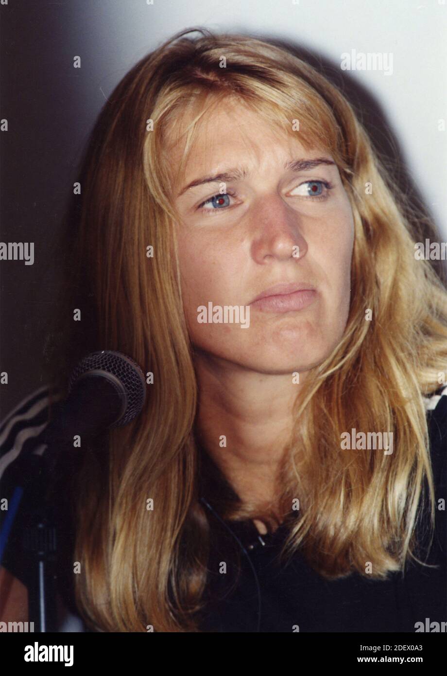 Deutsche Tennisspielerin Steffi Graf, 1995 Stockfoto