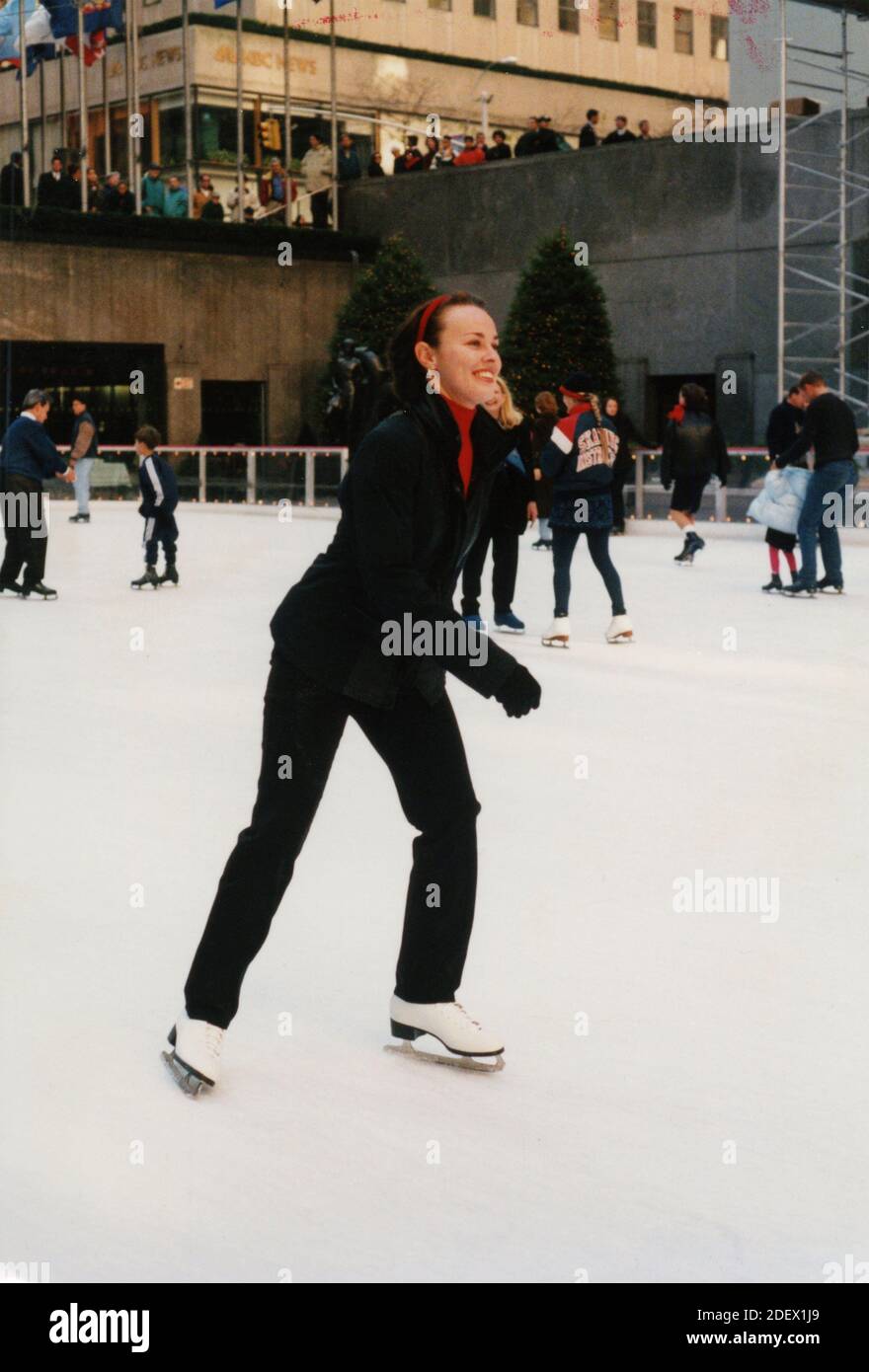 Schweizer Tennisspielerin Martina Hingis, NY, USA 1998 Stockfoto