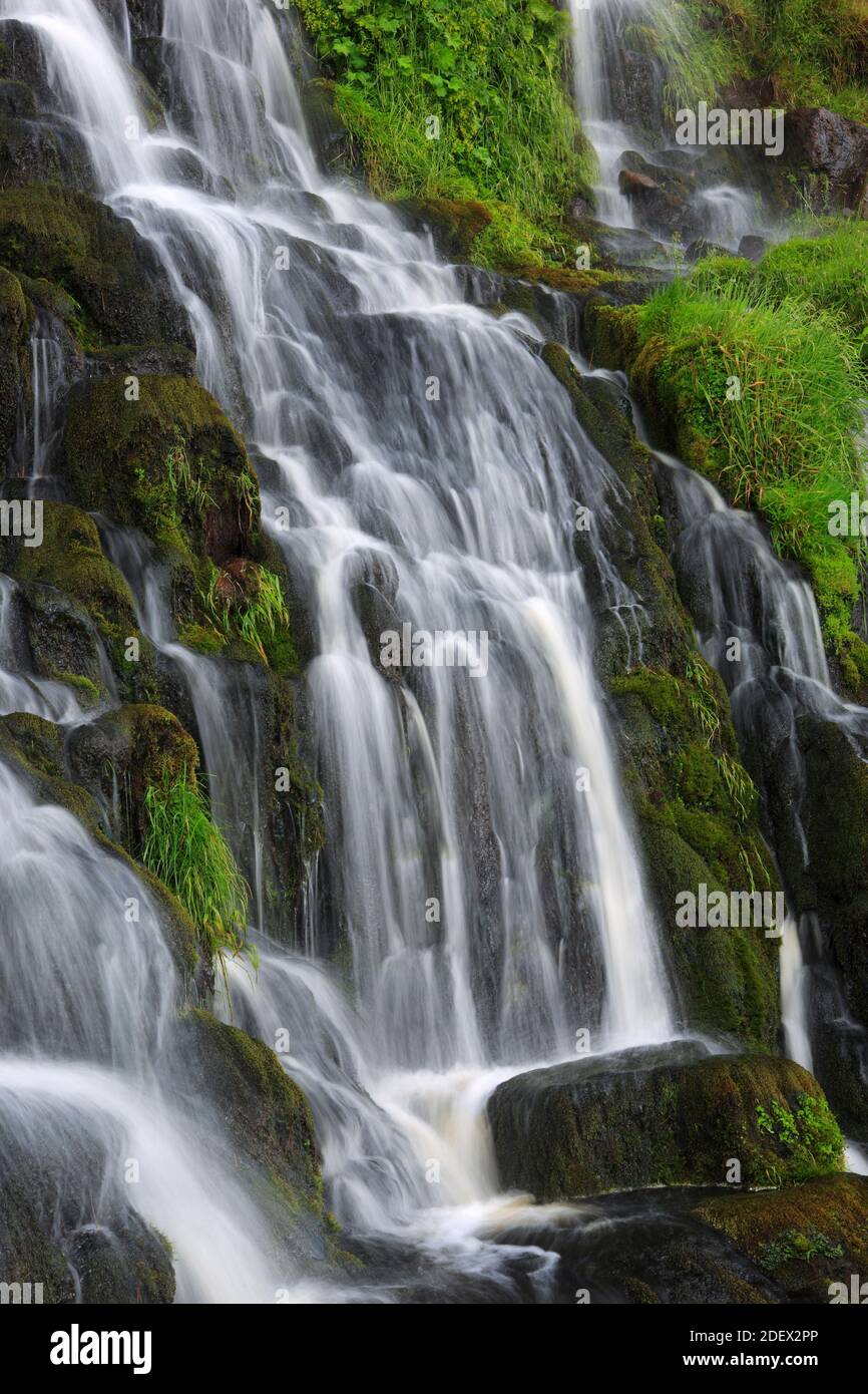 Geographie / Reisen, Großbritannien, Schottland, Isle of Skye, Bride's Veil Waterfal, Additional-Rights-Clearance-Info-not-available Stockfoto