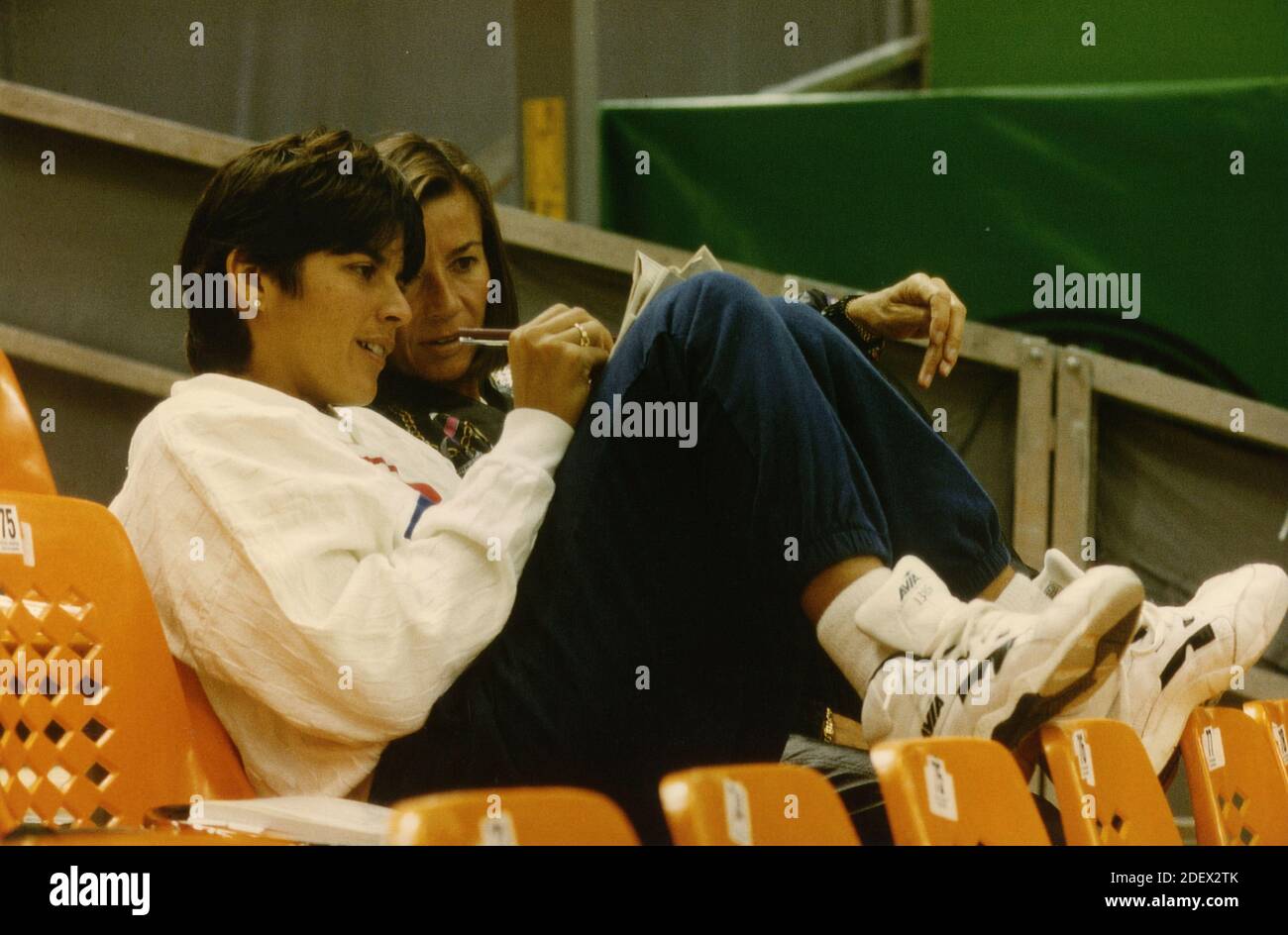 Puerto-ricanischer Tennisspieler Gigi Fernandez, 1990er Jahre Stockfoto