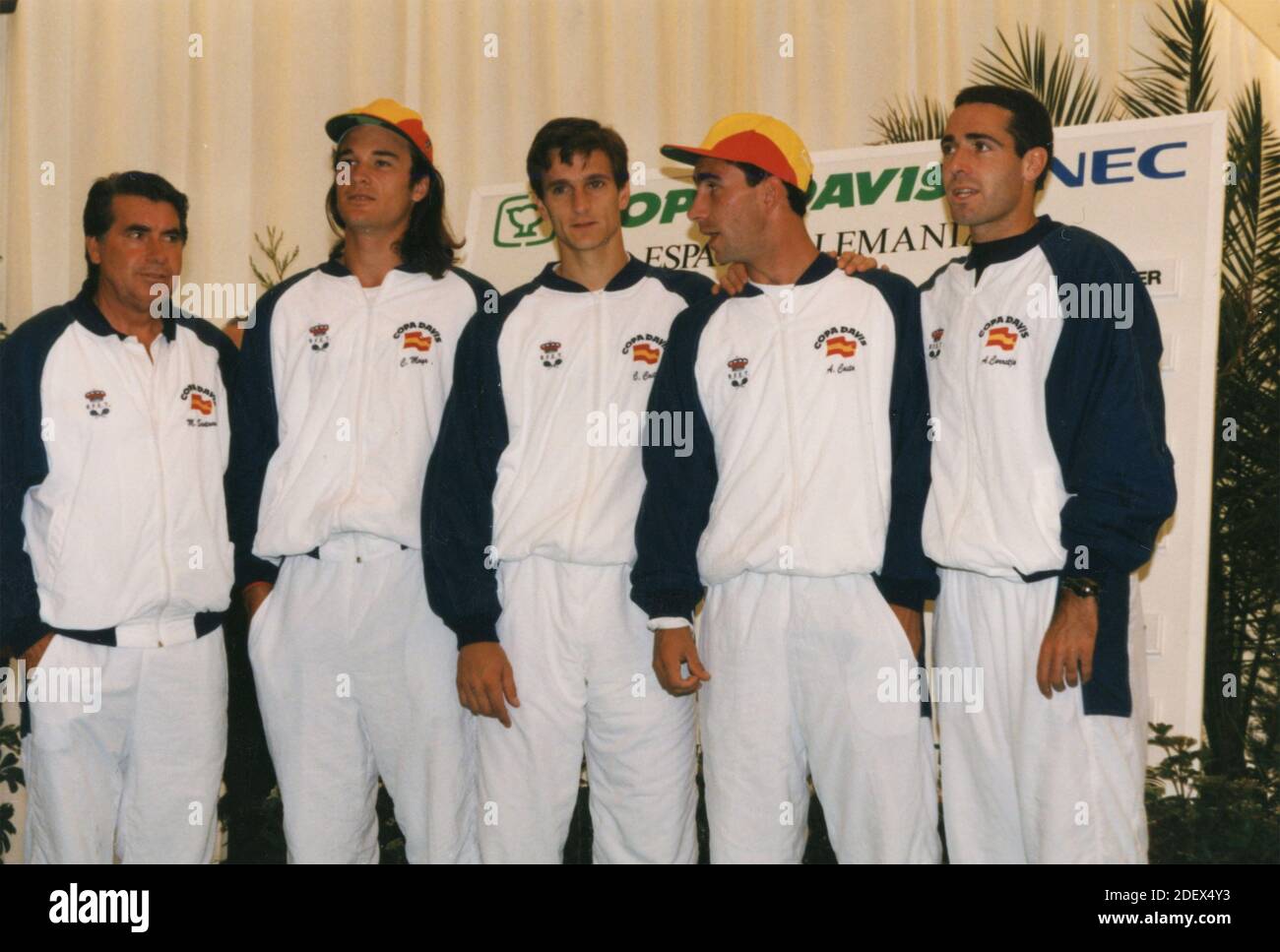 Spanische Tennisturnier für den Davis Cup, 1997 Stockfoto