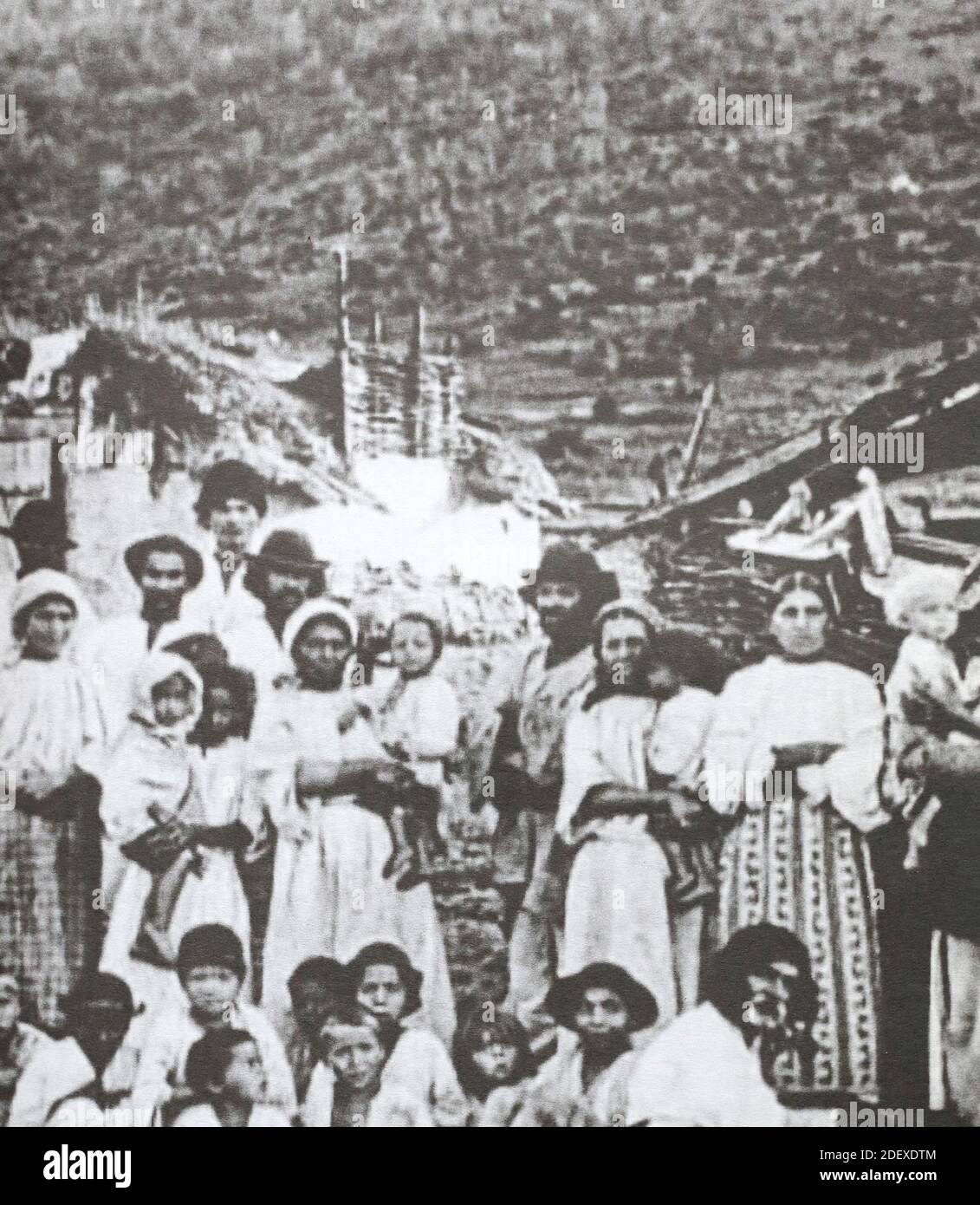 Roma-Gemeinschaft im Osmanischen Reich im 19. Jahrhundert. Stockfoto