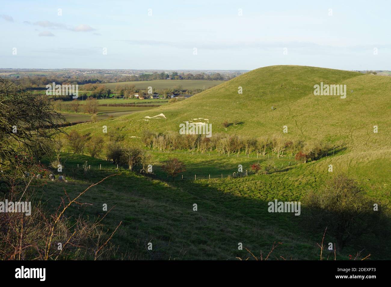 Ein Blick von den Pegsdon Hills, Bedfordshire Stockfoto