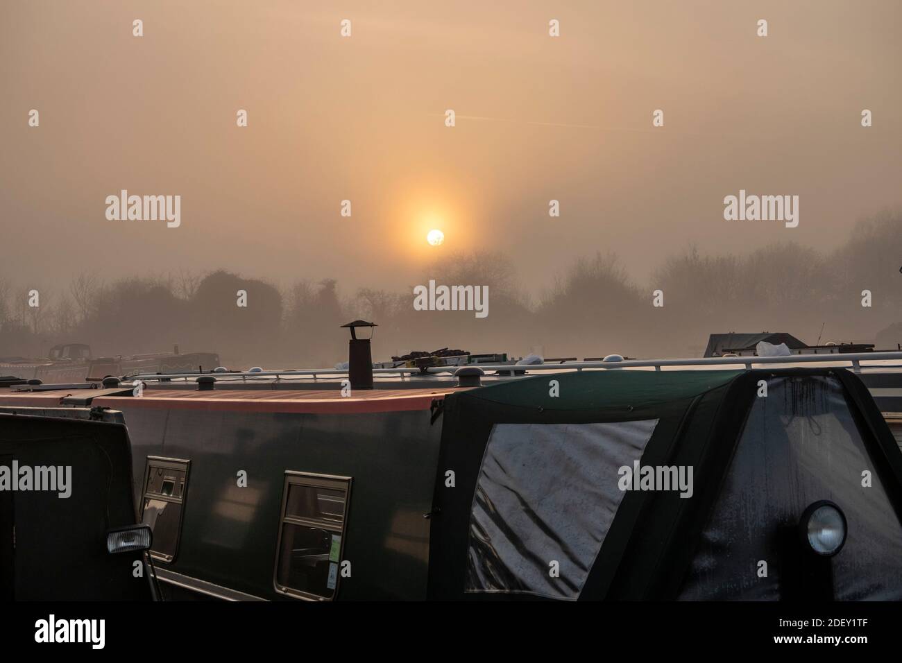 Droitwich Spa Marina Stockfoto