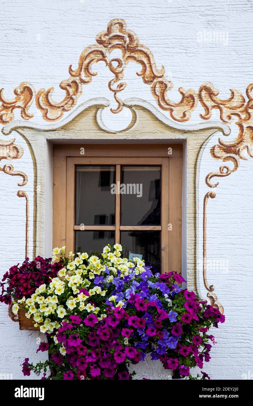 Haus Wiesing im Inntal, Tirol, Österreich, Europa Stockfoto