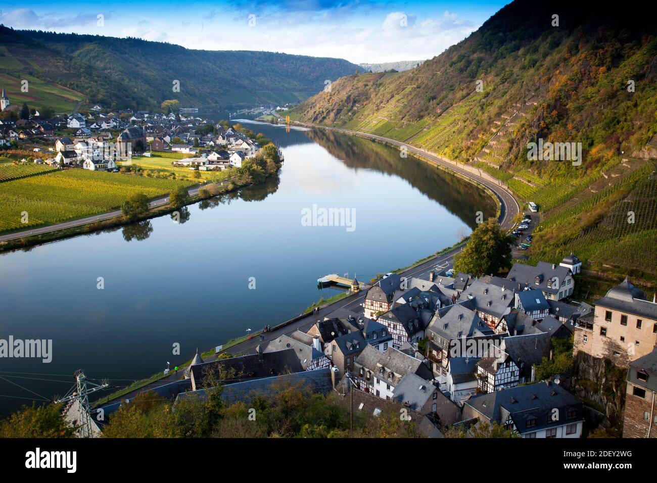 Beilstein, Kreis Cochem-Zell, Rheinland-Pfalz, Deutschland, Europa Stockfoto