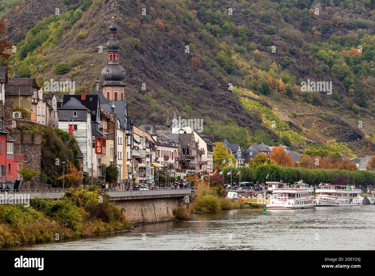 Cochem, Mosel, Rheinland-Pfalz, Deutschland, Europa Stockfoto