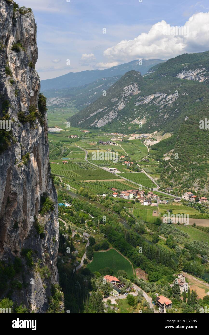 Arco in Garda Region Trentino Italien Stockfoto