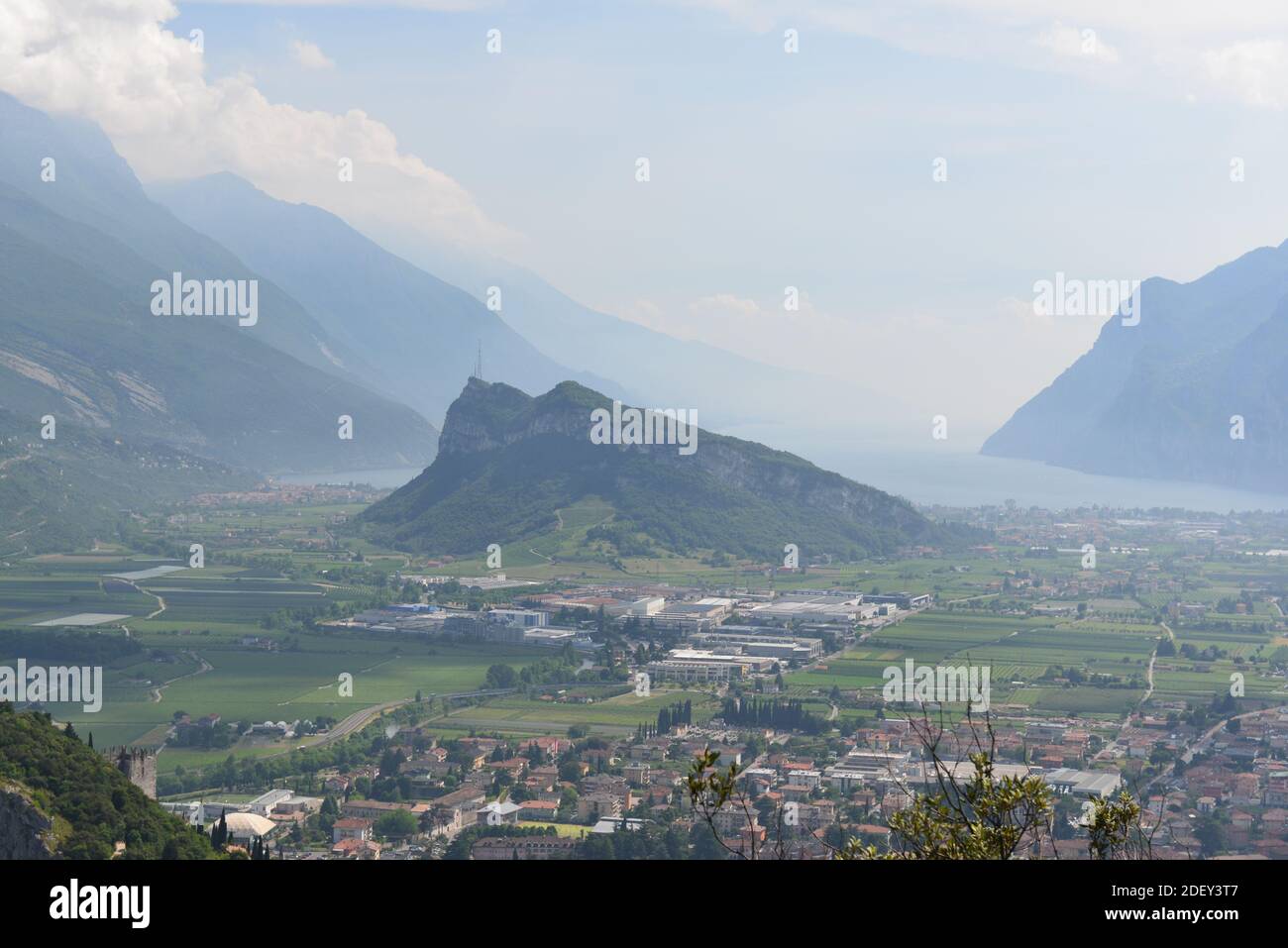 Arco in Garda Region Trentino Italien Stockfoto