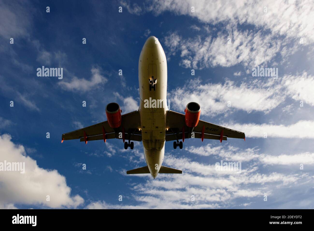 Liverpool John Lennon Airport, Ryanair, easyJet Stockfoto