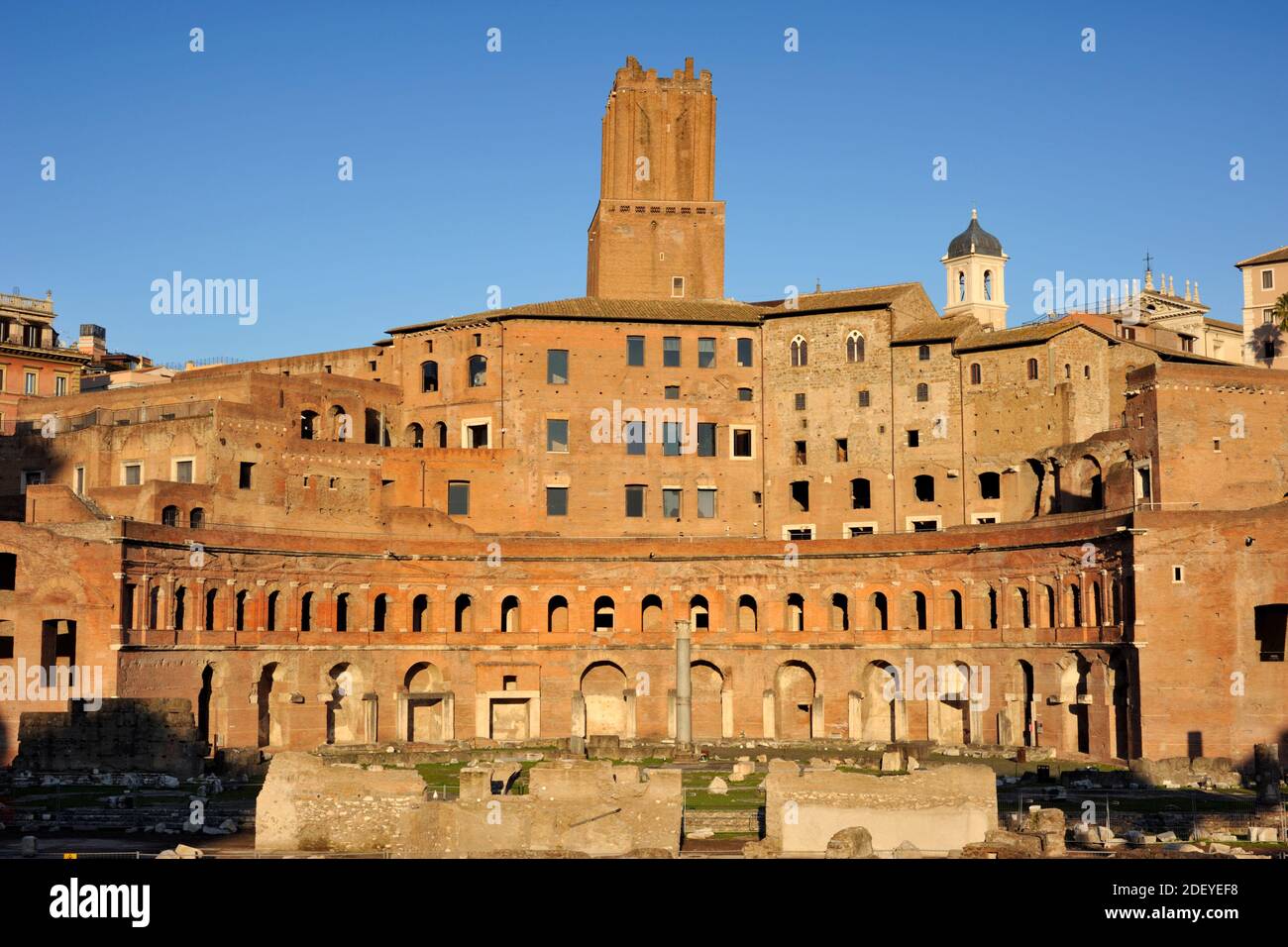Trajans Markt, Rom, Italien Stockfoto