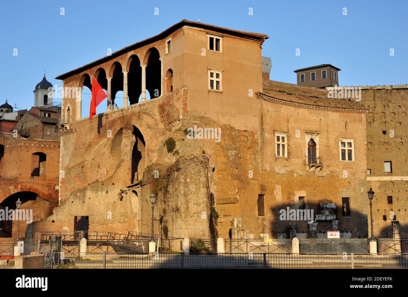 Italien, Rom, Casa dei Cavalieri di Rodi Stockfoto