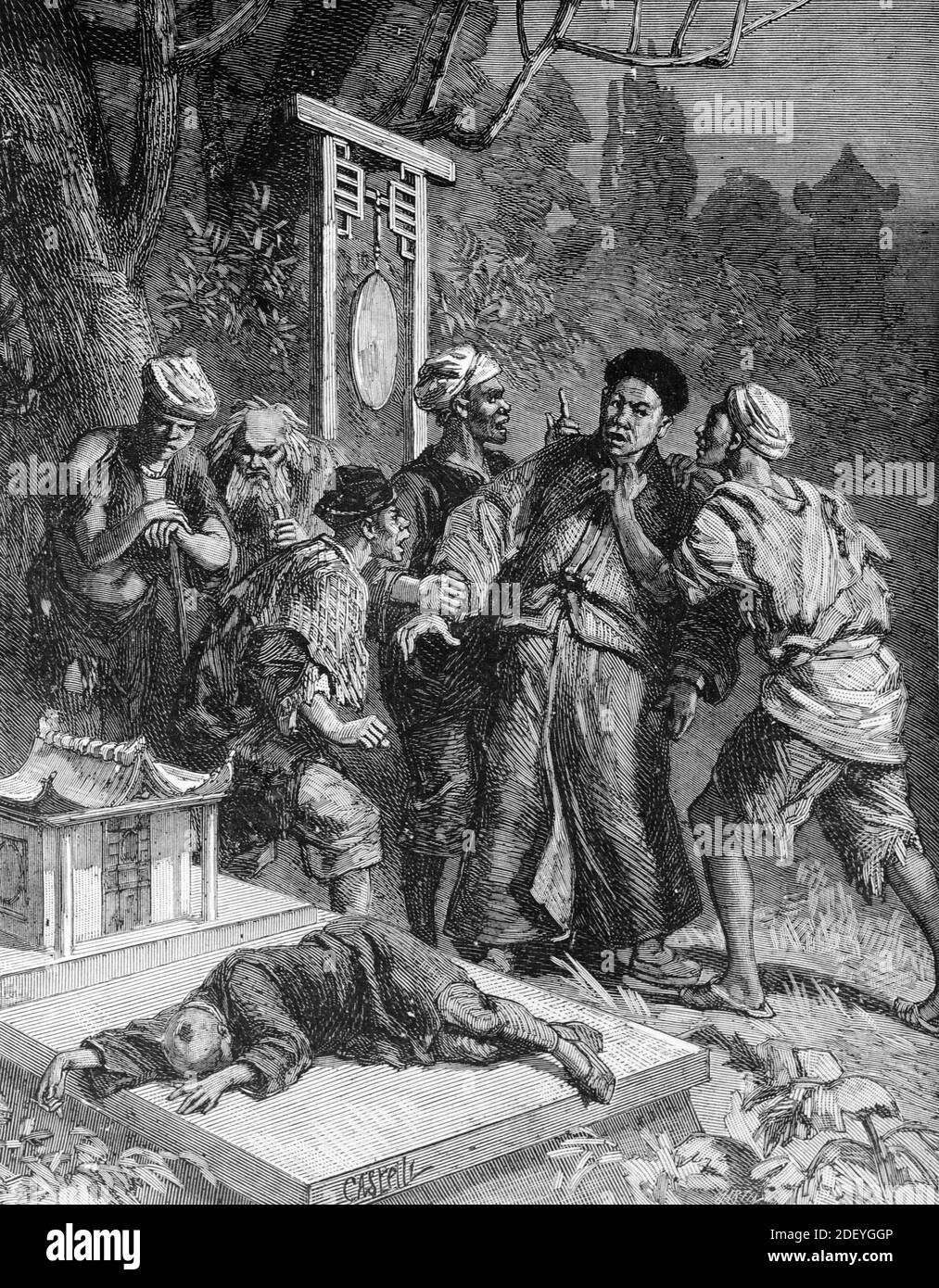 Chinesische Folter Der Hundert Teile Chinesische folter -Fotos und -Bildmaterial in hoher Auflösung – Alamy