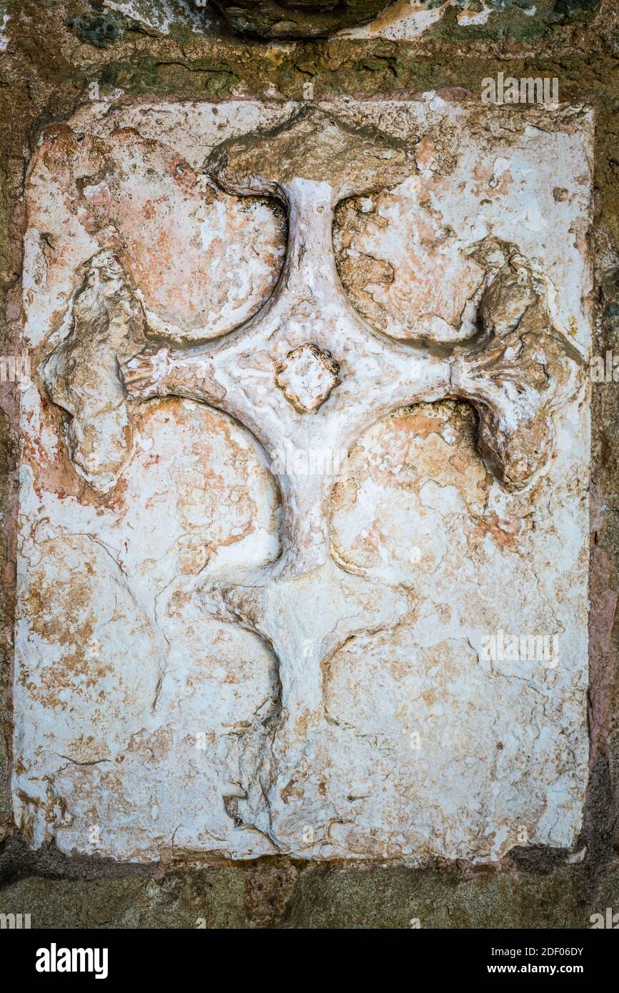 Abtei Fontfroide, Frankreich, Europa. Stockfoto