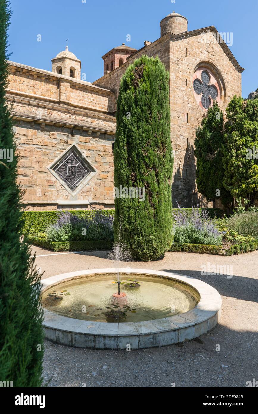 Abtei Fontfroide, Frankreich, Europa. Stockfoto