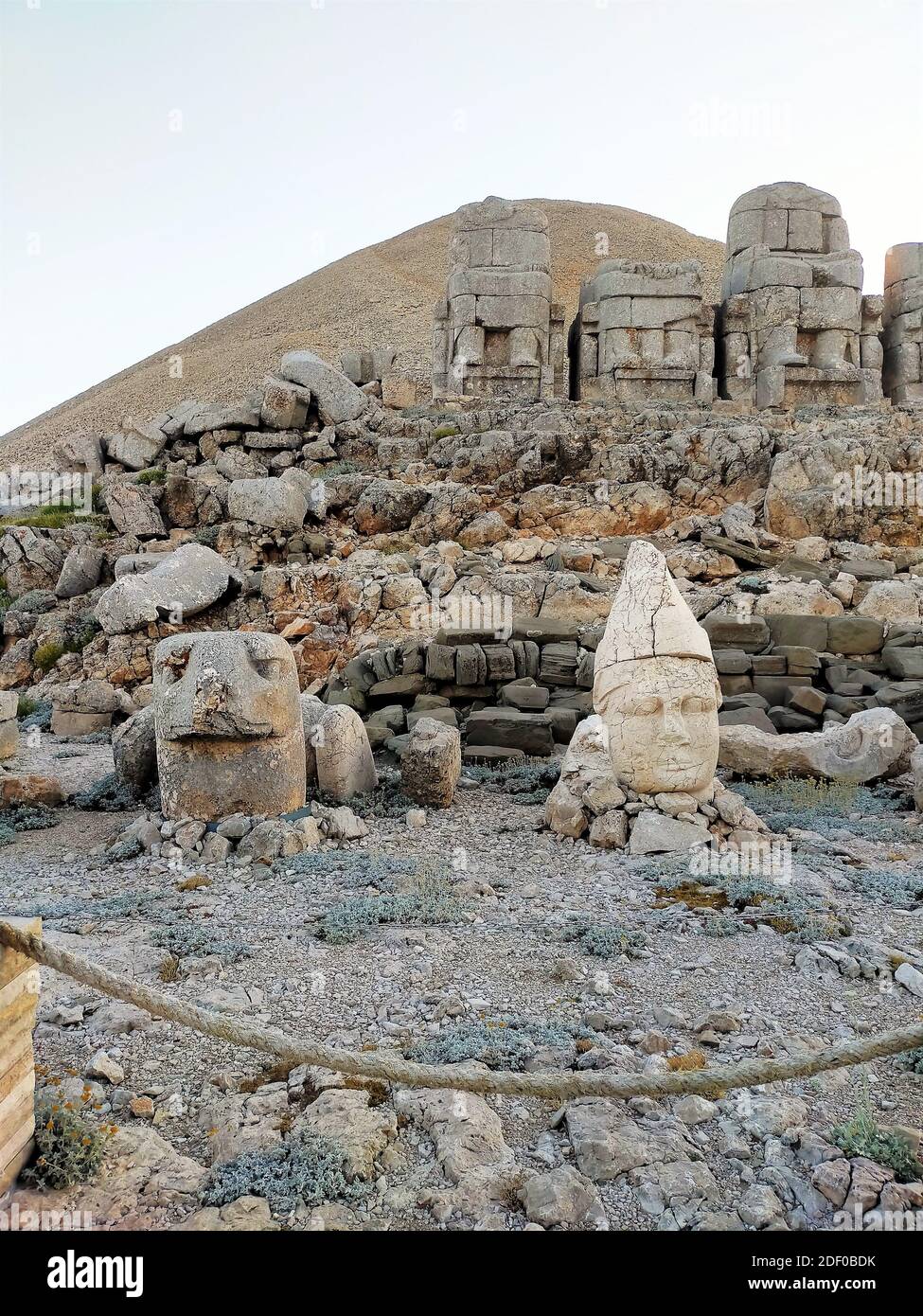 Blick auf Nemrut Mountain, Adiyaman, Türkei Stockfoto