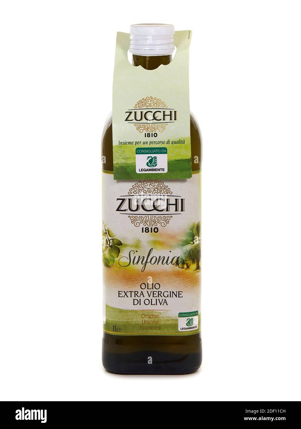 Bukarest Rumanien 11 Juni 2016 Zucchi Sinfonia Extra Vergine Olivenol Flasche Stockfotografie Alamy