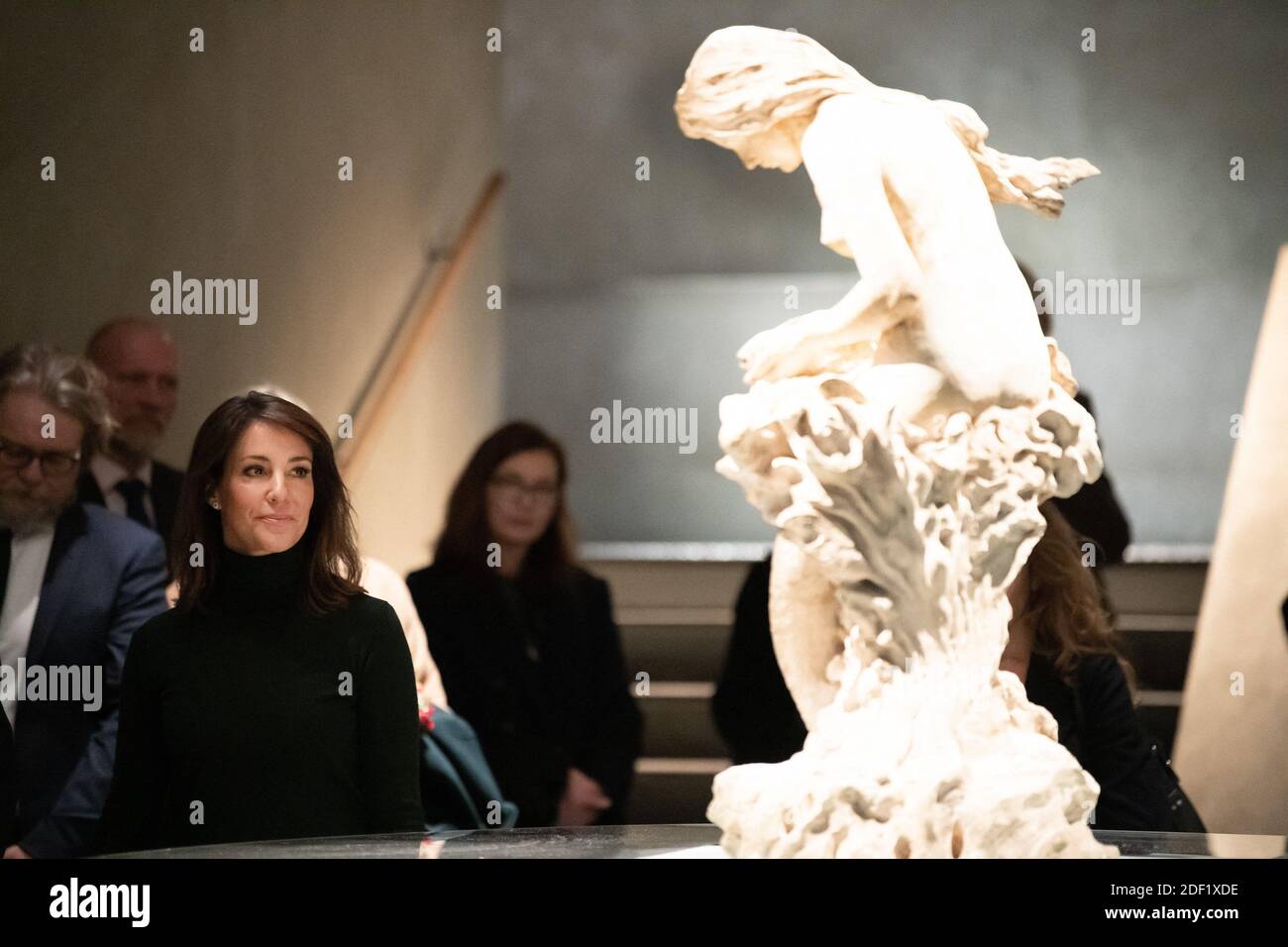 Prinzessin Marie von Dänemark besucht am 28. Januar 2020 die Ausstellung der seltsamen Geschichten von Niels Hansen Jacobsen im Bourdelle Museum in Paris. Foto von David Niviere/ABACAPRESS.COM Stockfoto