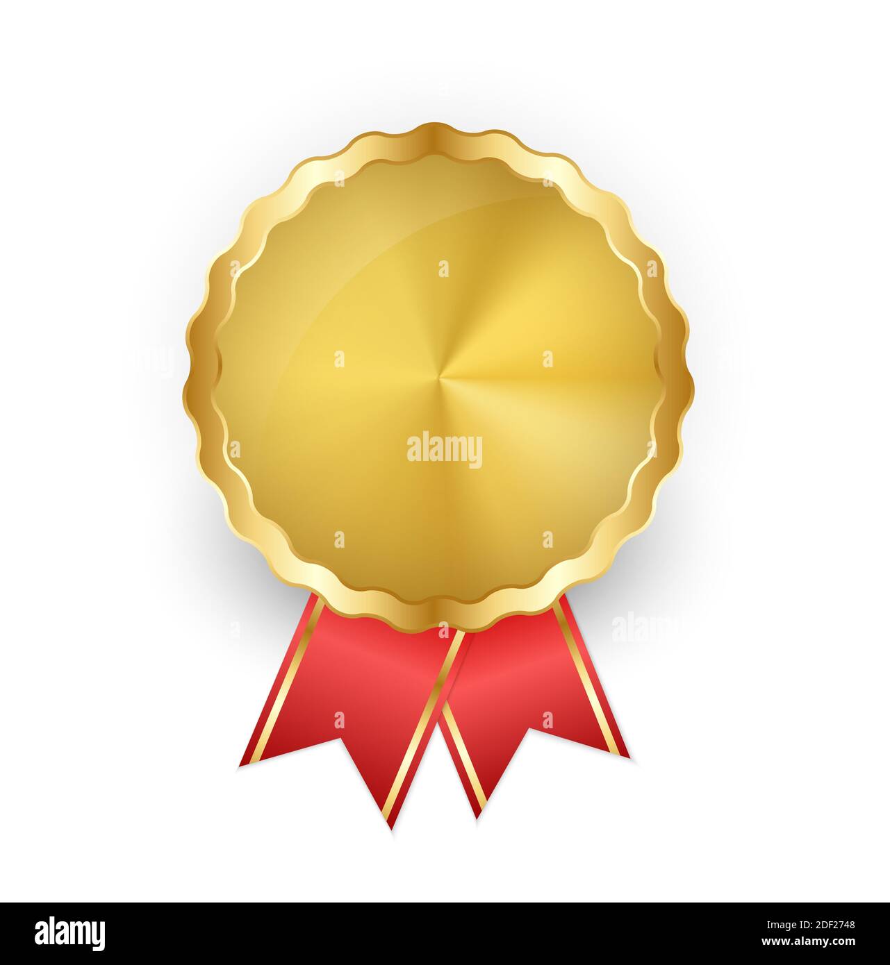 Abstrakte Gold Label-Vorlage. Abbildung Stockfoto