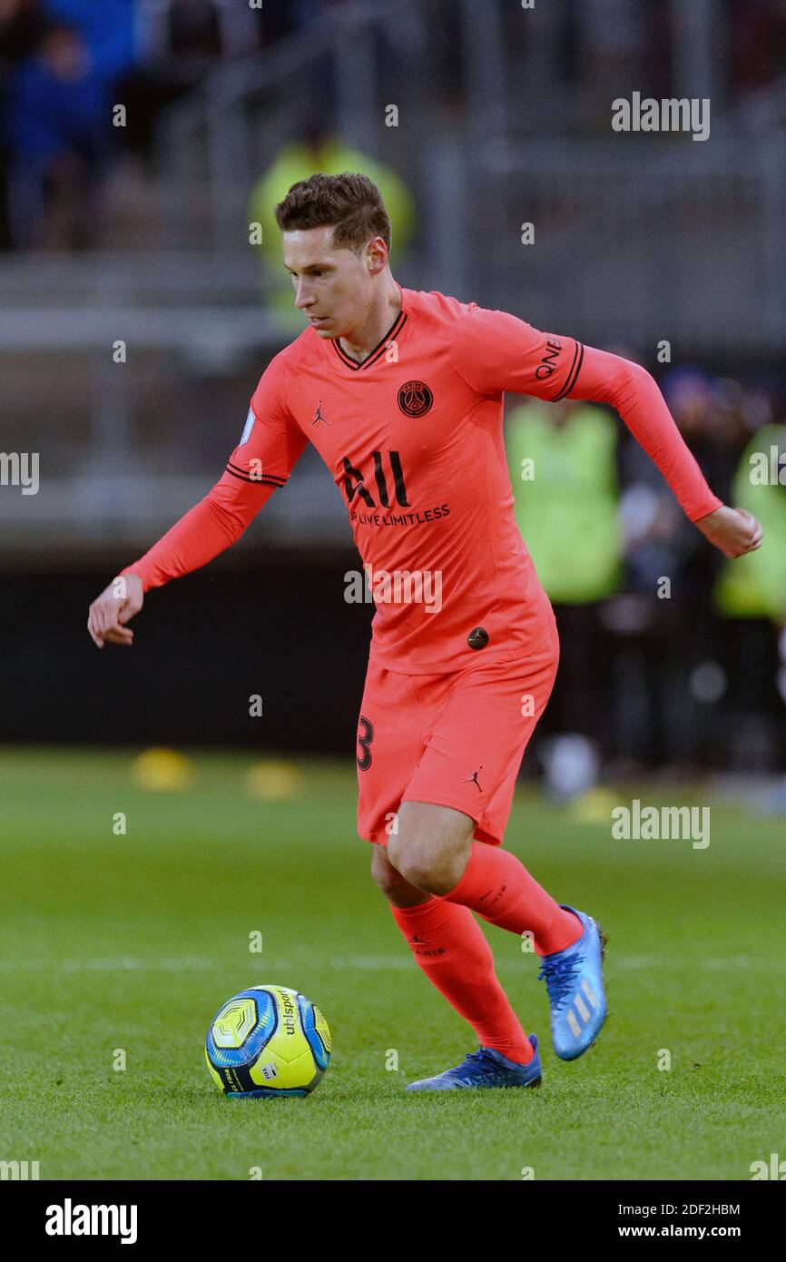 Julian Draxler während des Spiels Amiens SC gegen Paris SG im Licorne Stadion in Amiens, Frankreich, am 15. Februar 2020. Foto von Sylvain Lefevre/ABACAPRESS.COM Stockfoto