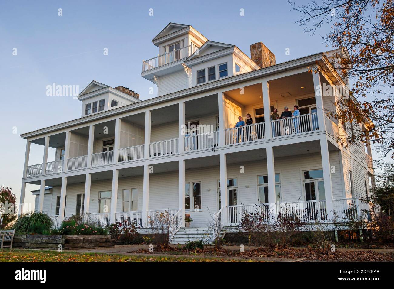 Alabama Sand Mountain Pisgah Gorham's Bluff Lodge, außen, Stockfoto