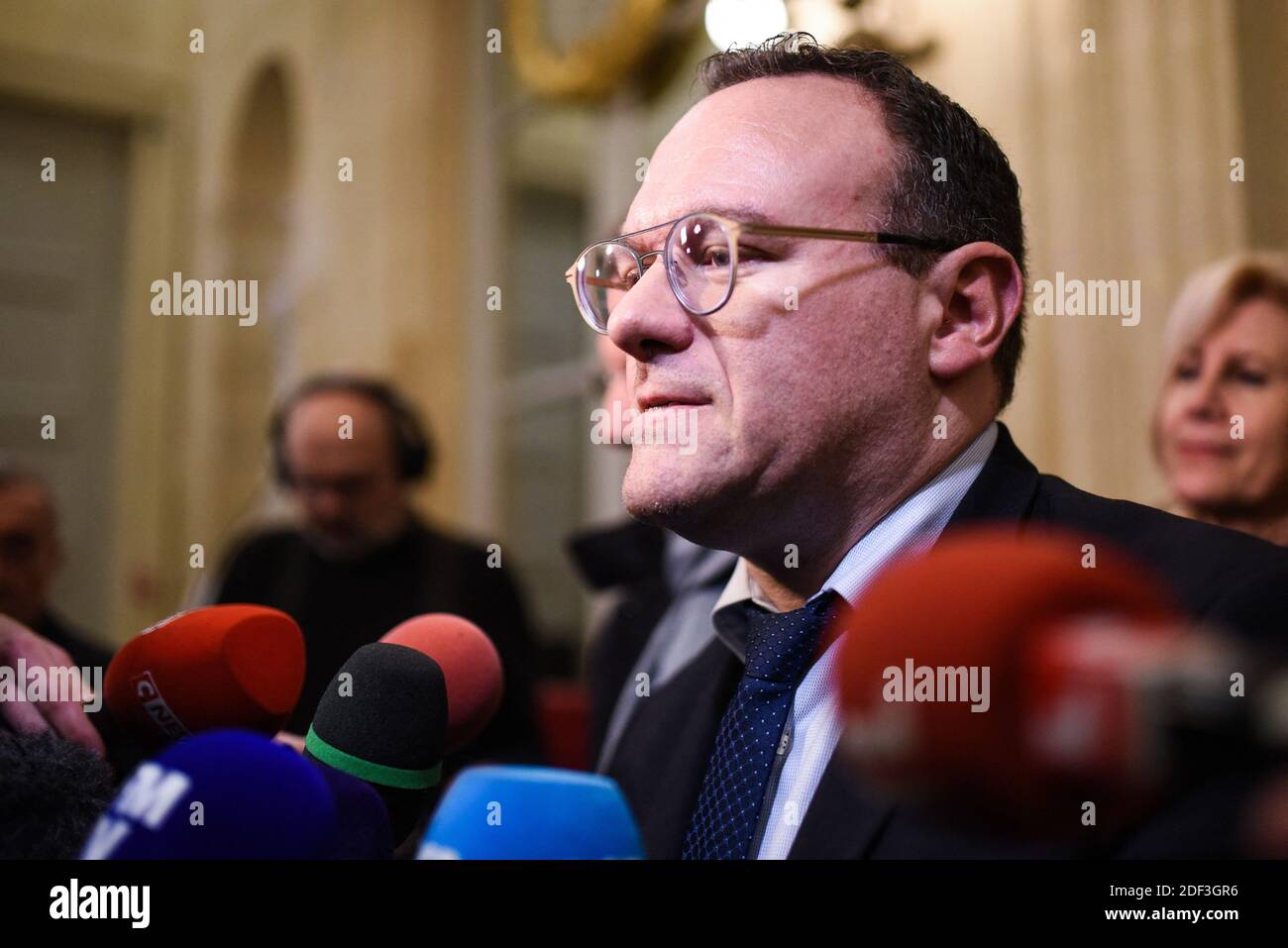 Der Vorsitzende der Republikaner der Nationalversammlung Damien Abad