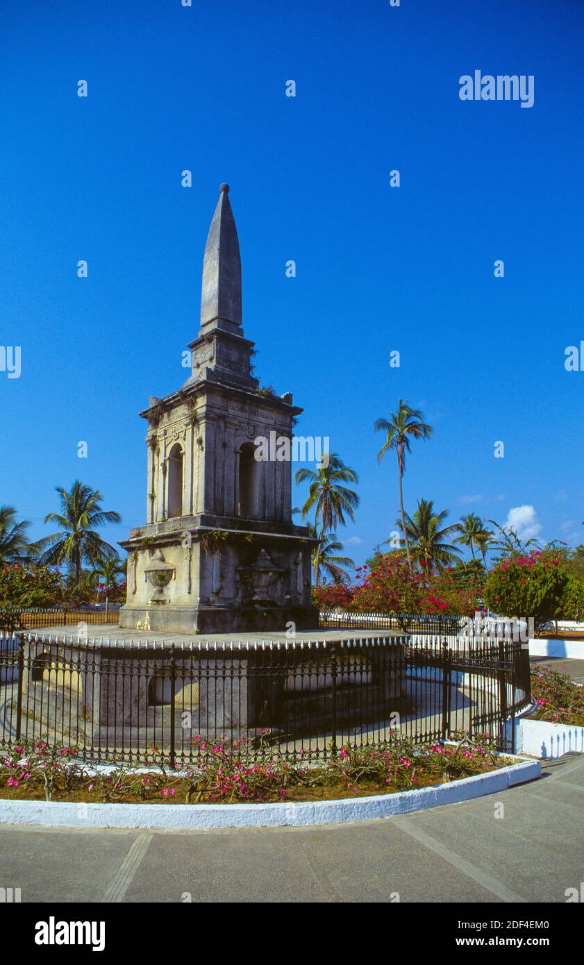 Der MagellanSchrein, auch bekannt als Magellan Monument, liegt auf