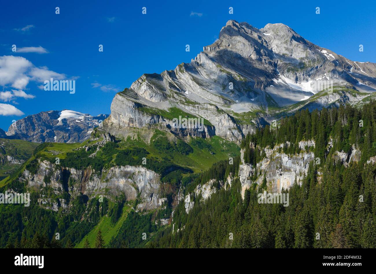 Geographie / Reisen, Schweiz, Ortstock, Glarus, Additional-Rights-Clearance-Info-not-available Stockfoto