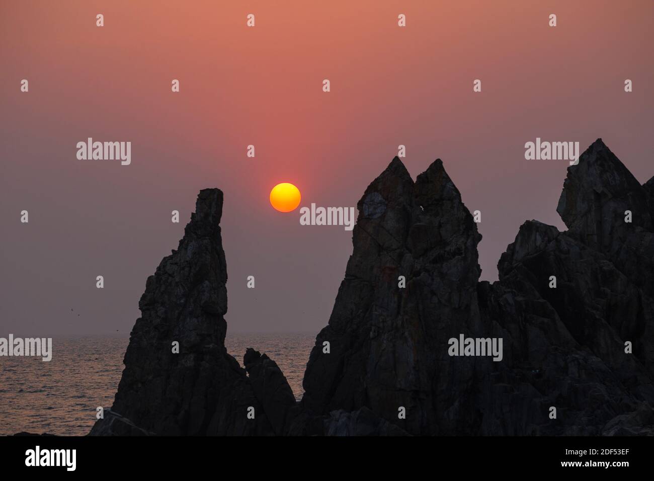 Indien, Goa, Arambol Strand Stockfoto