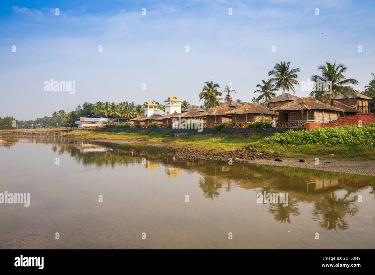 Indien, Goa, Mandem Beach Stockfoto