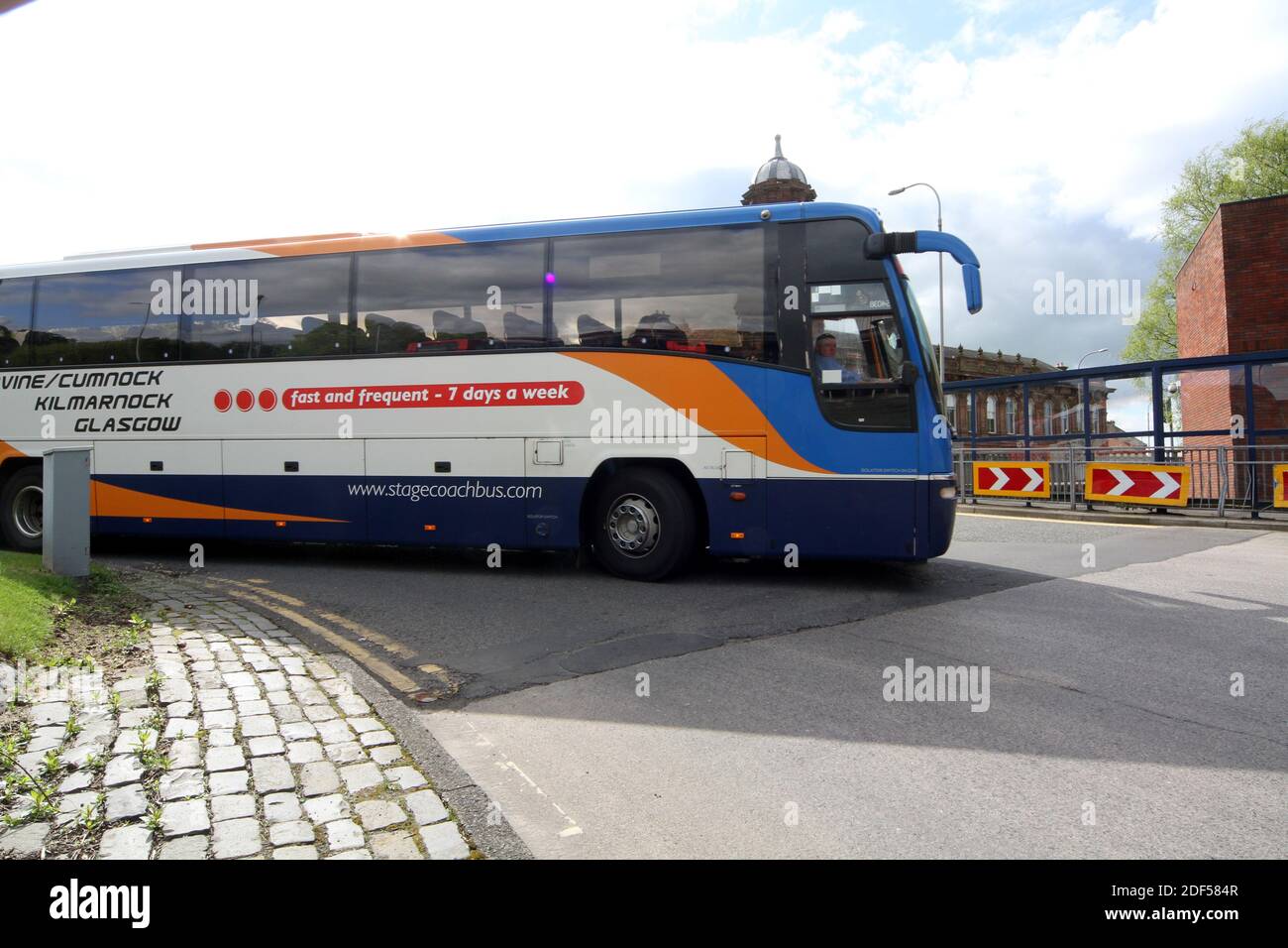 Stagecoach Busse als Kilmarnock, East Ayrshire, Schottland, Großbritannien Stockfoto