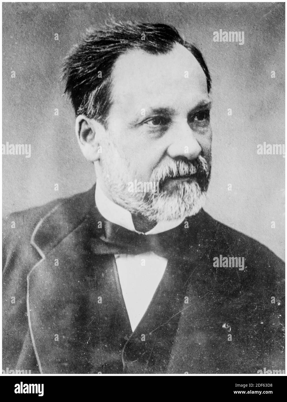 Louis Pasteur (1822-1895), französischer Biologe, Mikrobiologe und Chemiker, Portraitaufnahme von Bain News Service, 1910-1915 Stockfoto