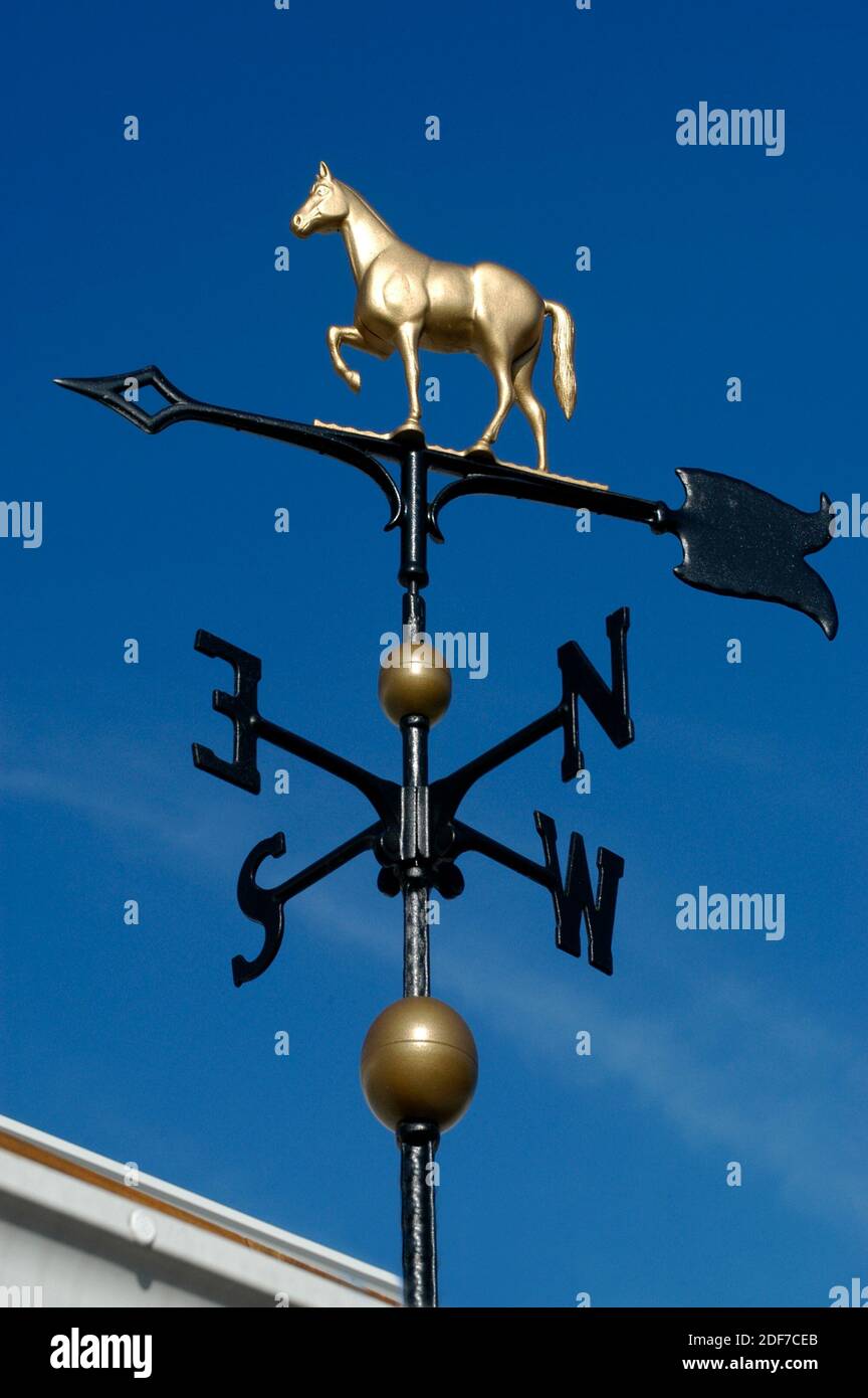 Wetterfahne Stockfoto
