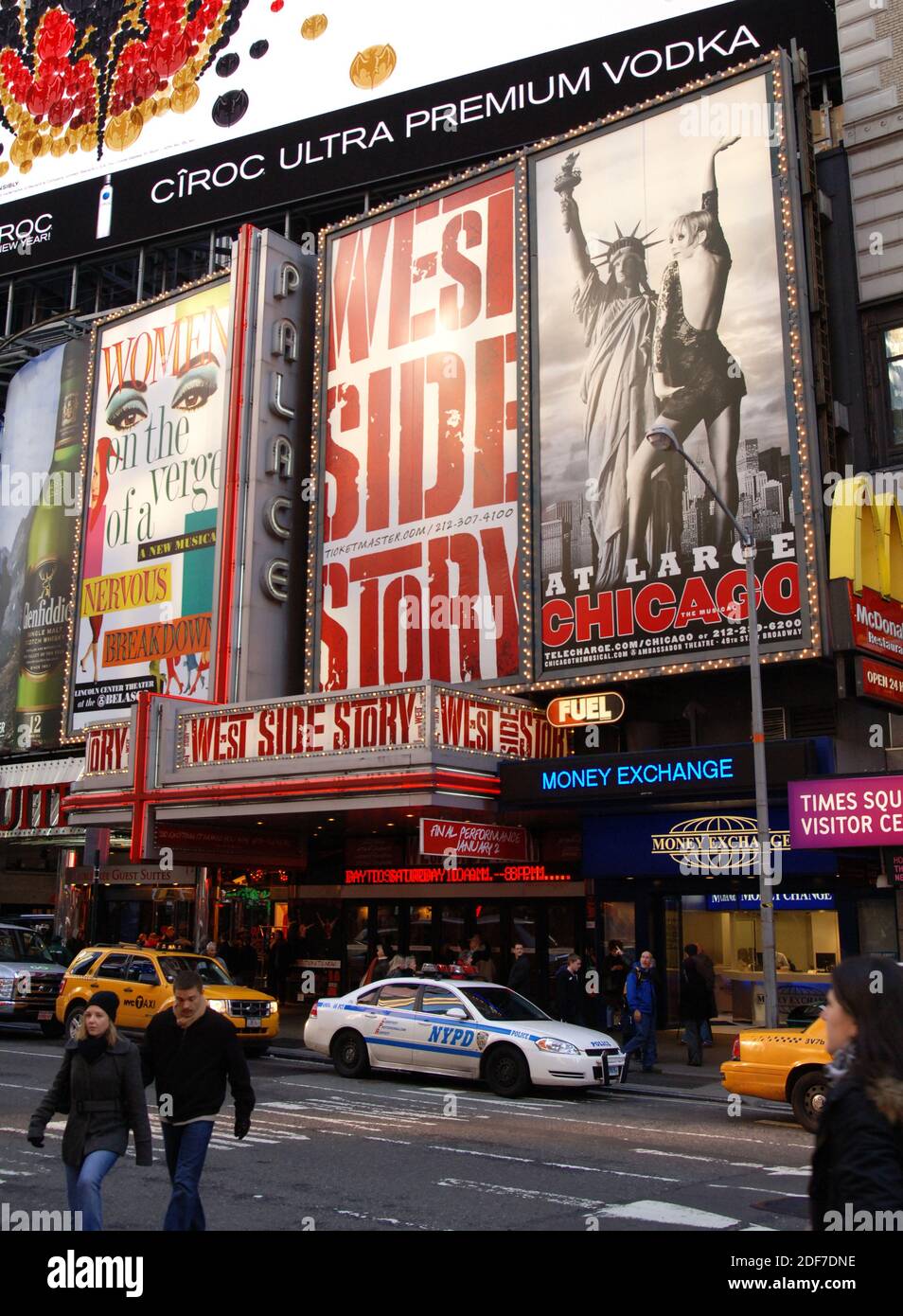 Palace Theatre, Broadway, New York Stockfoto