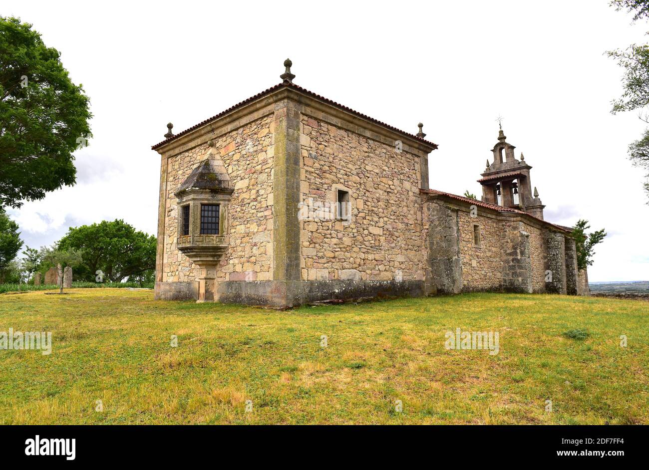 Fariza, Virgen del Castillo Einsiedelei. Provinz Zamora, Castilla y Leon, Spanien. Stockfoto