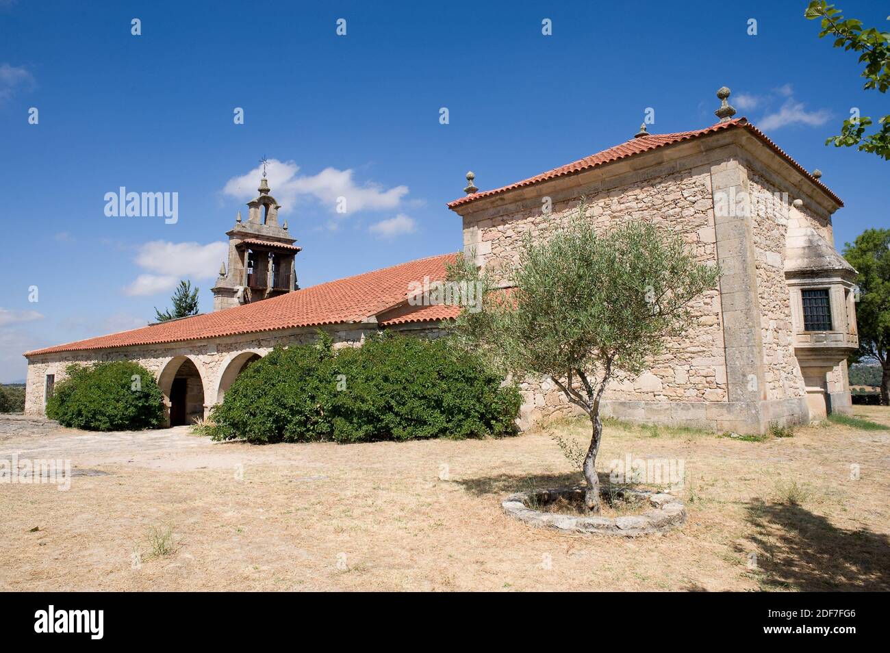 Fariza, Virgen del Castillo Einsiedelei. Provinz Zamora, Castilla y Leon, Spanien. Stockfoto