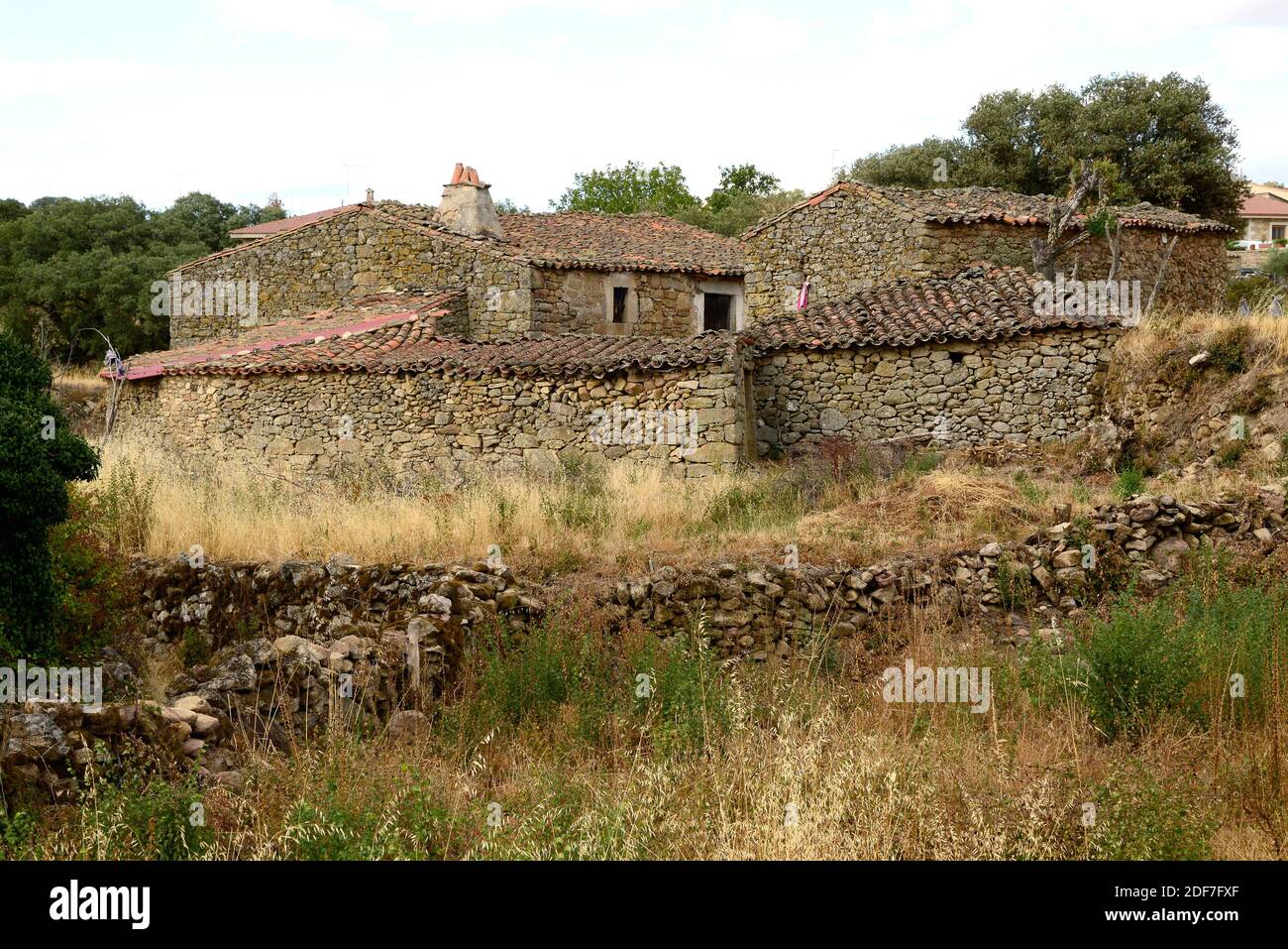 Mamoles, Fariza Gemeinde. Traditionelle Architektur. Provinz Zamora, Castilla y Leon, Spanien. Stockfoto