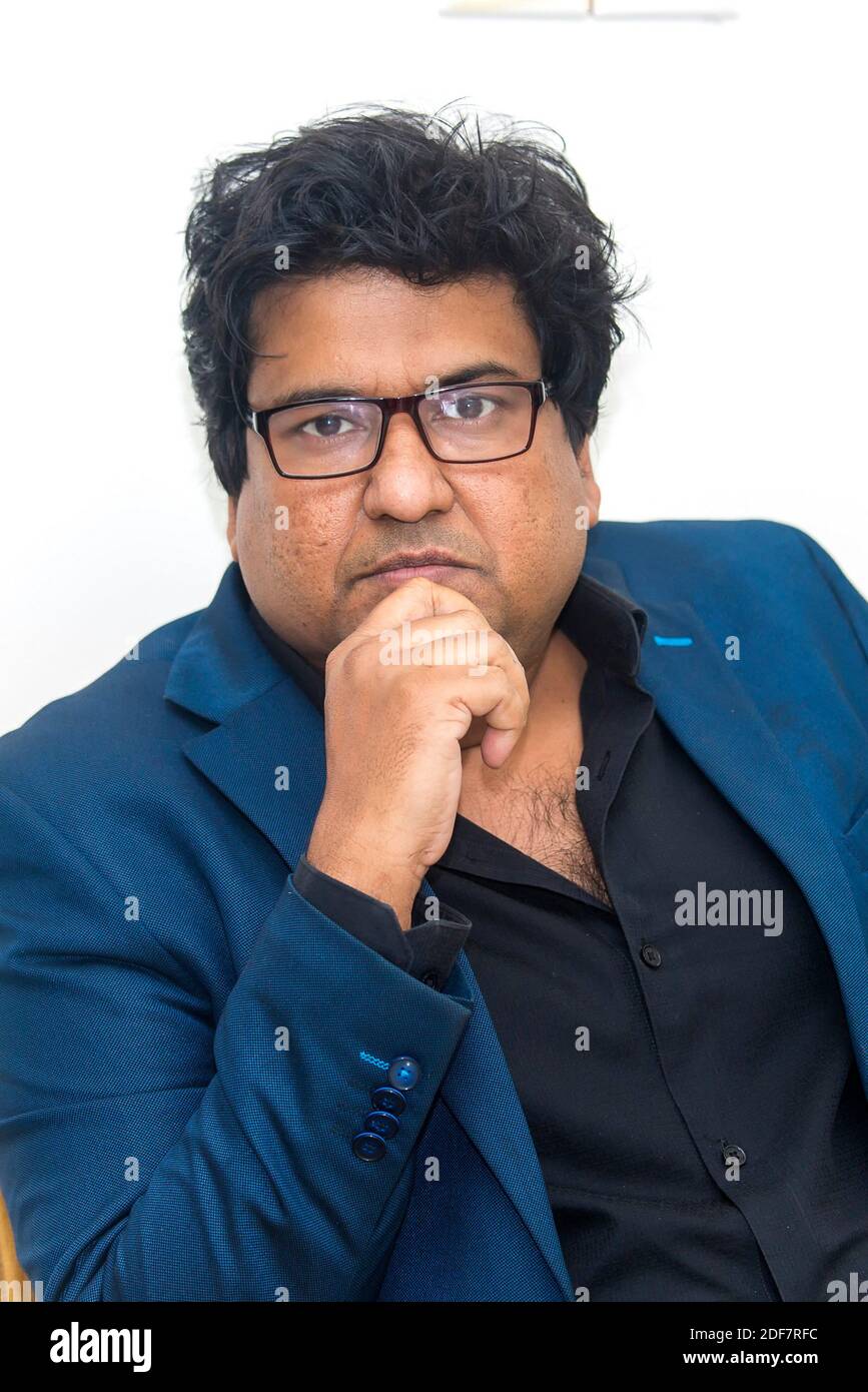 Bangladesch â. „ 24. Januar 2018: Dipankar Dipon, einer der beliebtesten Filmregisseur und Drehbuchautor der bengalischen Filmindustrie in Banani, Stockfoto