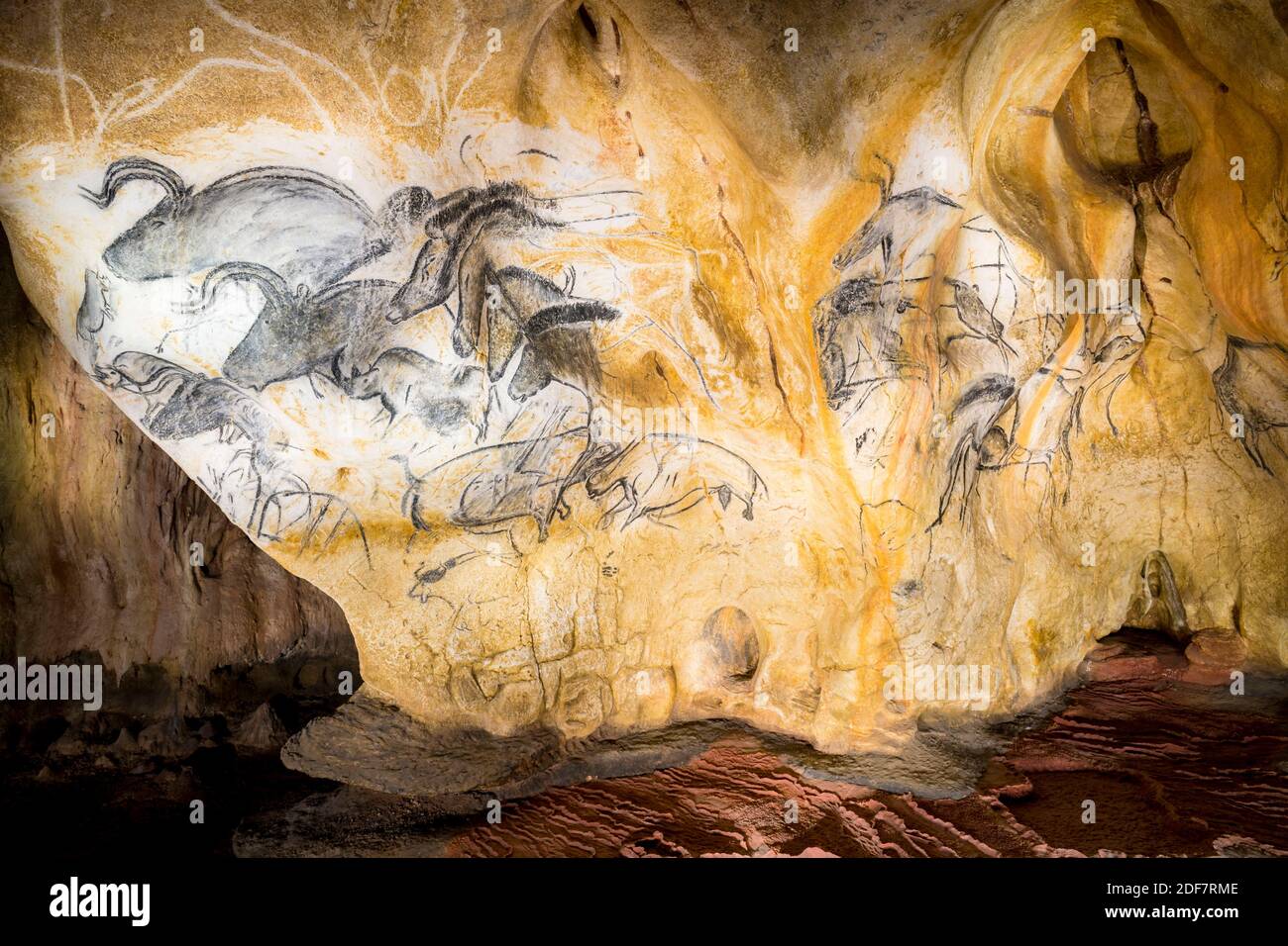 Frankreich, Ardeche, Vallon Pont d'Arc, Cavern of Stockfoto