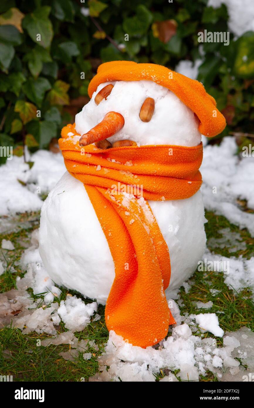 Garten Schneemann Stockfotos und bilder Kaufen Alamy