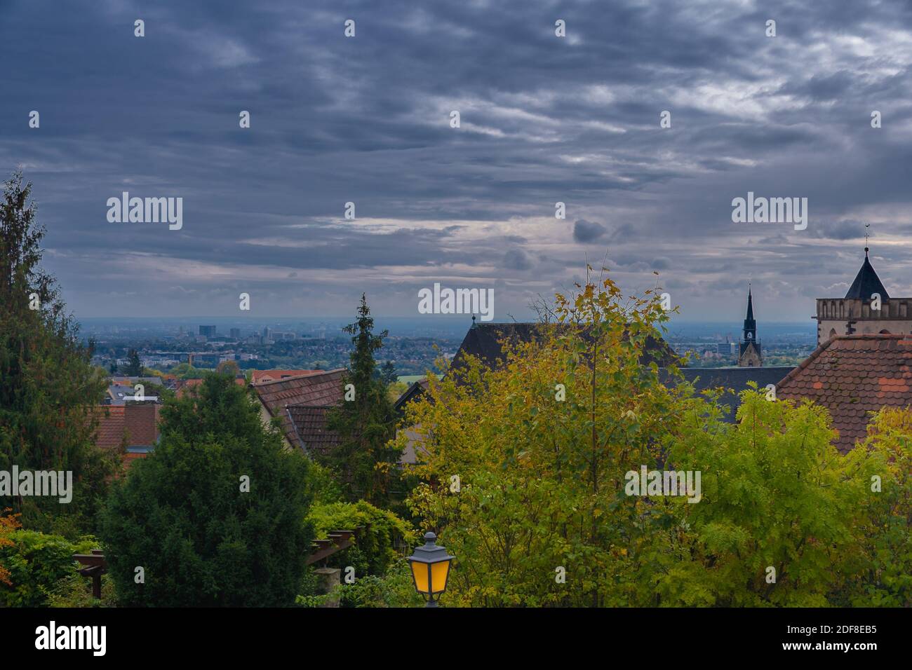 Schöne Stadt Kronberg im Taunus bei Frankfurt am Main in Deutschland Stockfoto