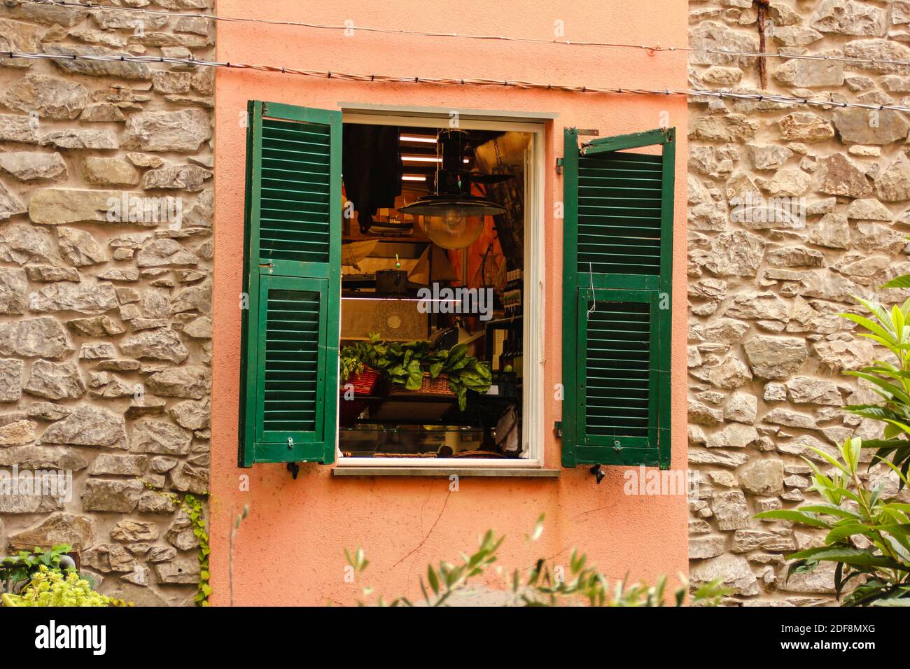 Italienische Küche Stockfoto