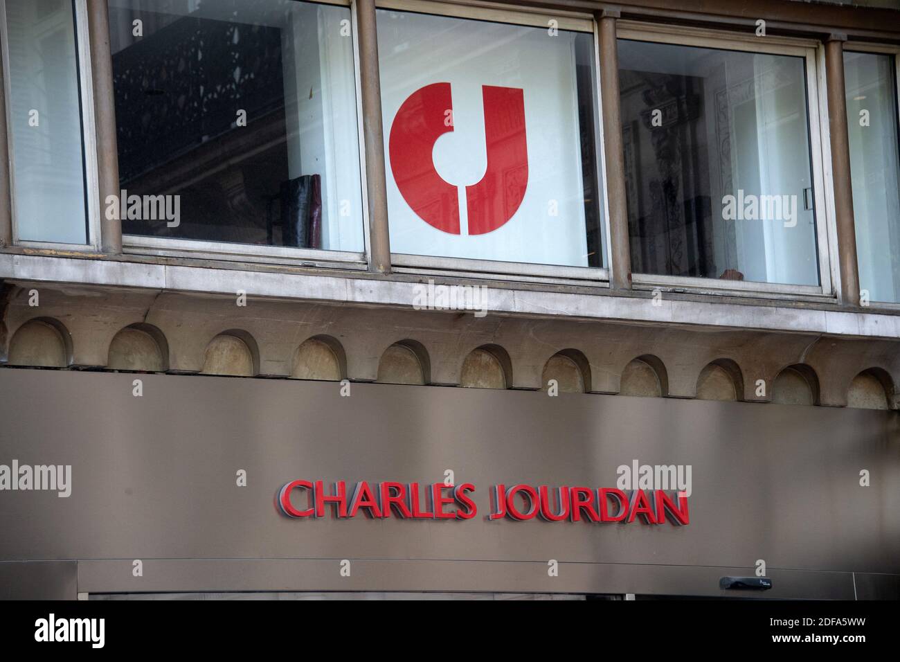 Eine allgemeine Ansicht von Charles Jourdan Geschäft, am 16. Mai 2020 in Paris, Frankreich. Foto von David Niviere/ABACAPRESS.COM Stockfoto