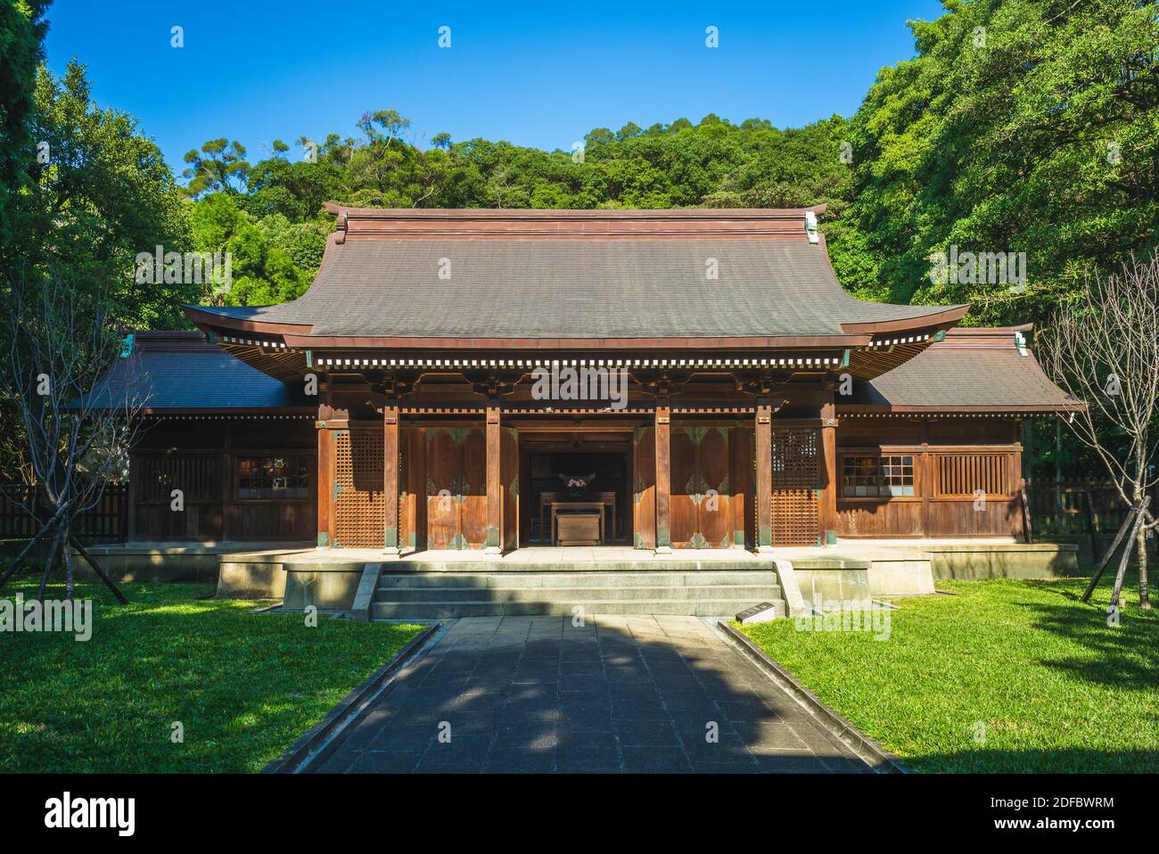 Taoyuan Märtyrer-Schrein, ehemaliger taoyuan shinto-Schrein, Taiwan Stockfoto