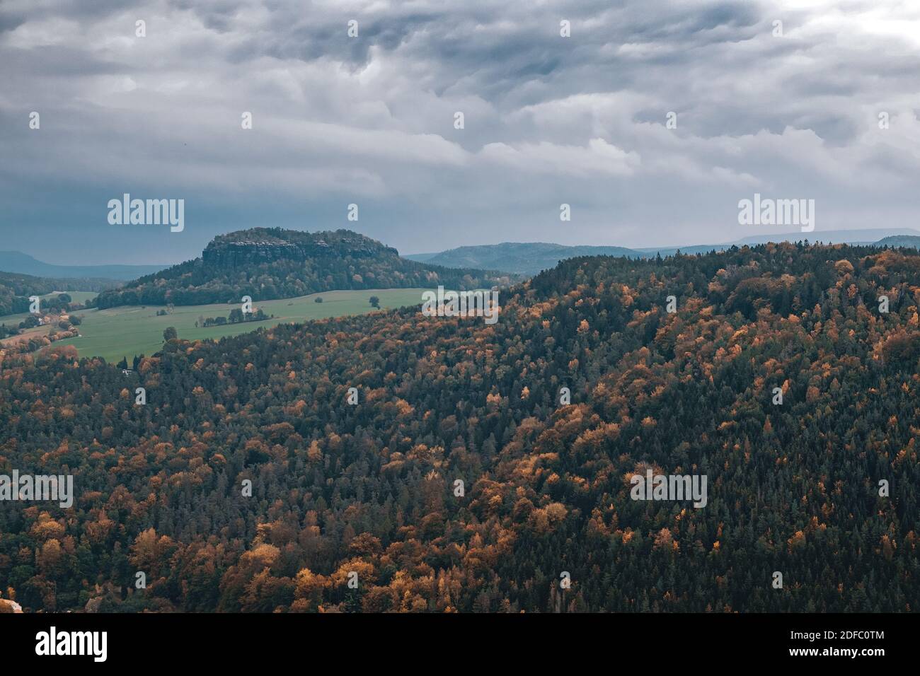 Sächsische Schweiz Stockfoto