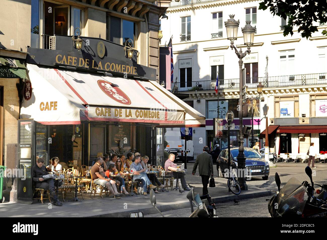 Frankreich, Paris, Palais Royal, Place Colette Stockfoto